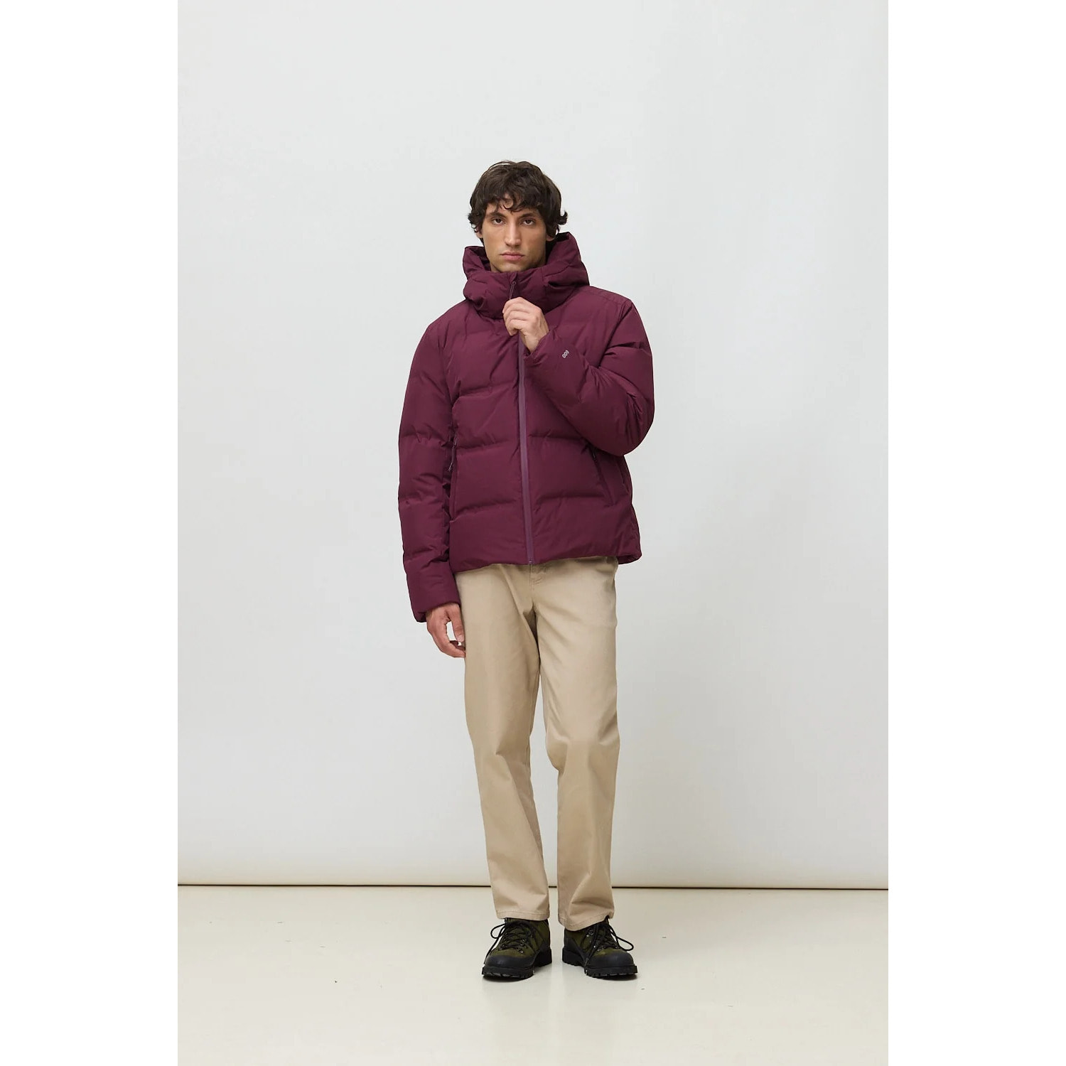 PUFFER PARKA NEST CHERRY