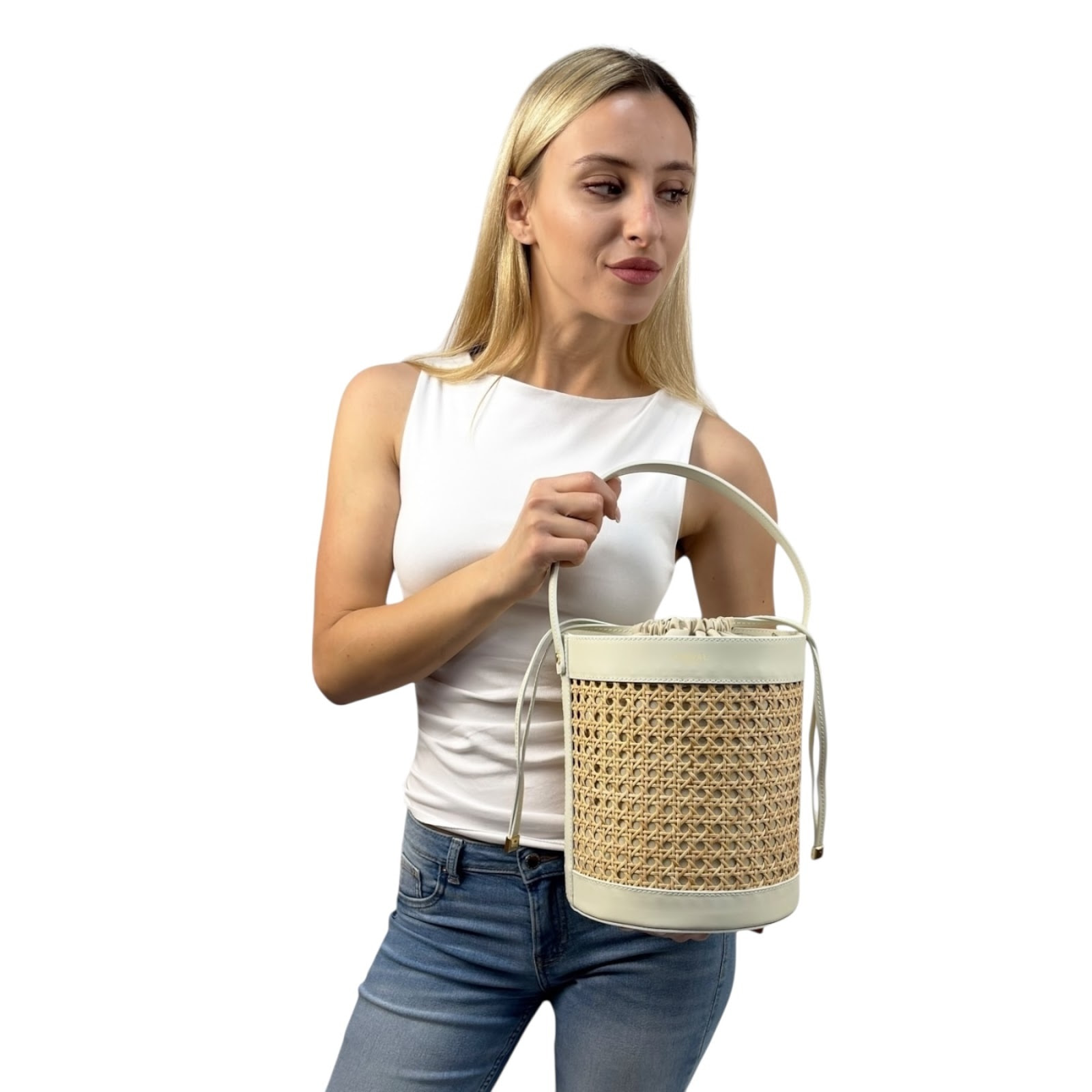 Bolso de Mano Cheval Firenze Luna Beige