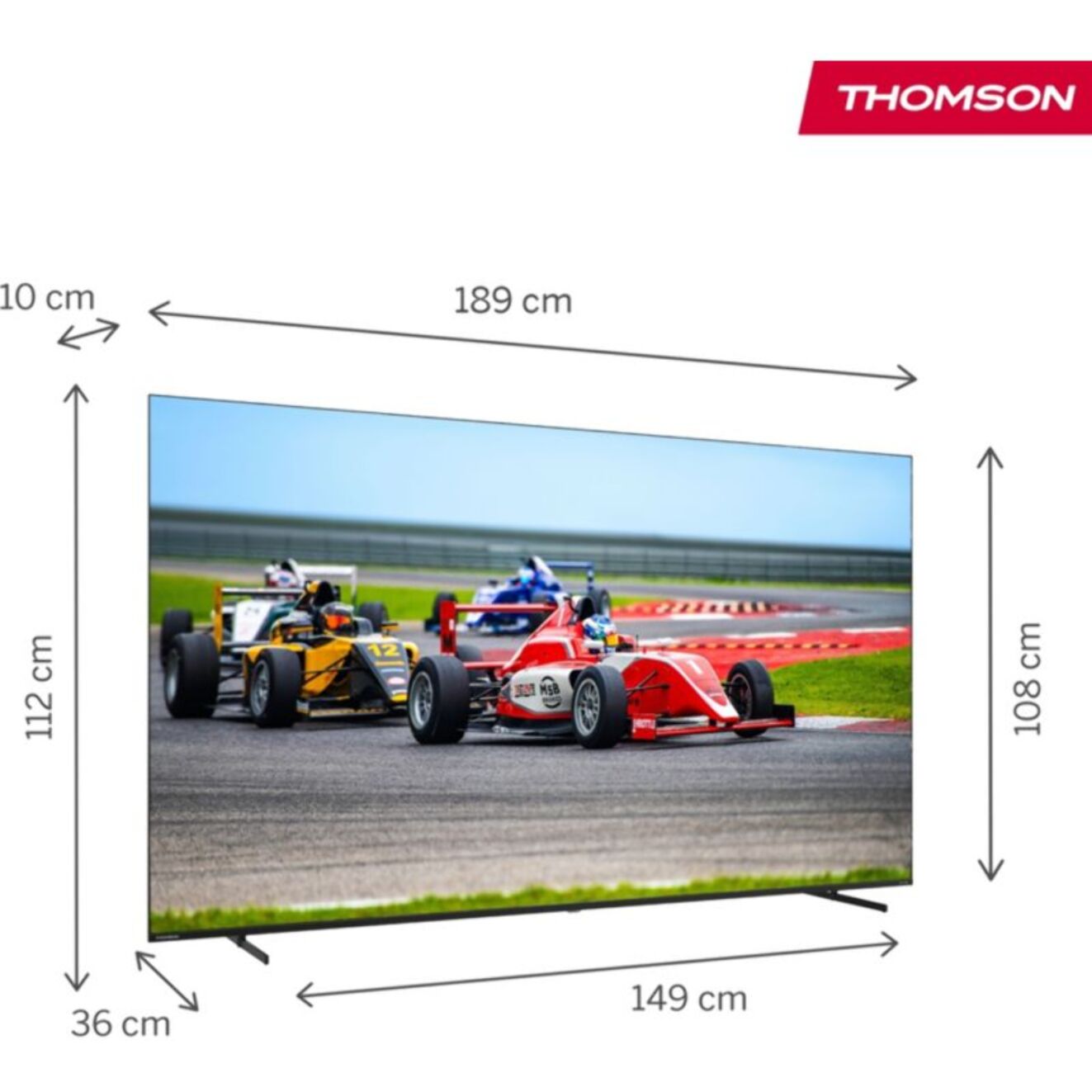TV QLED THOMSON 85QG7S14-85 pouces (215cm)