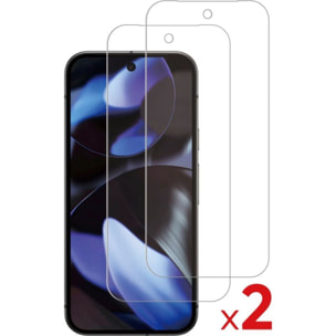 Protège écran ESSENTIELB Google Pixel 9A verre trempé X2