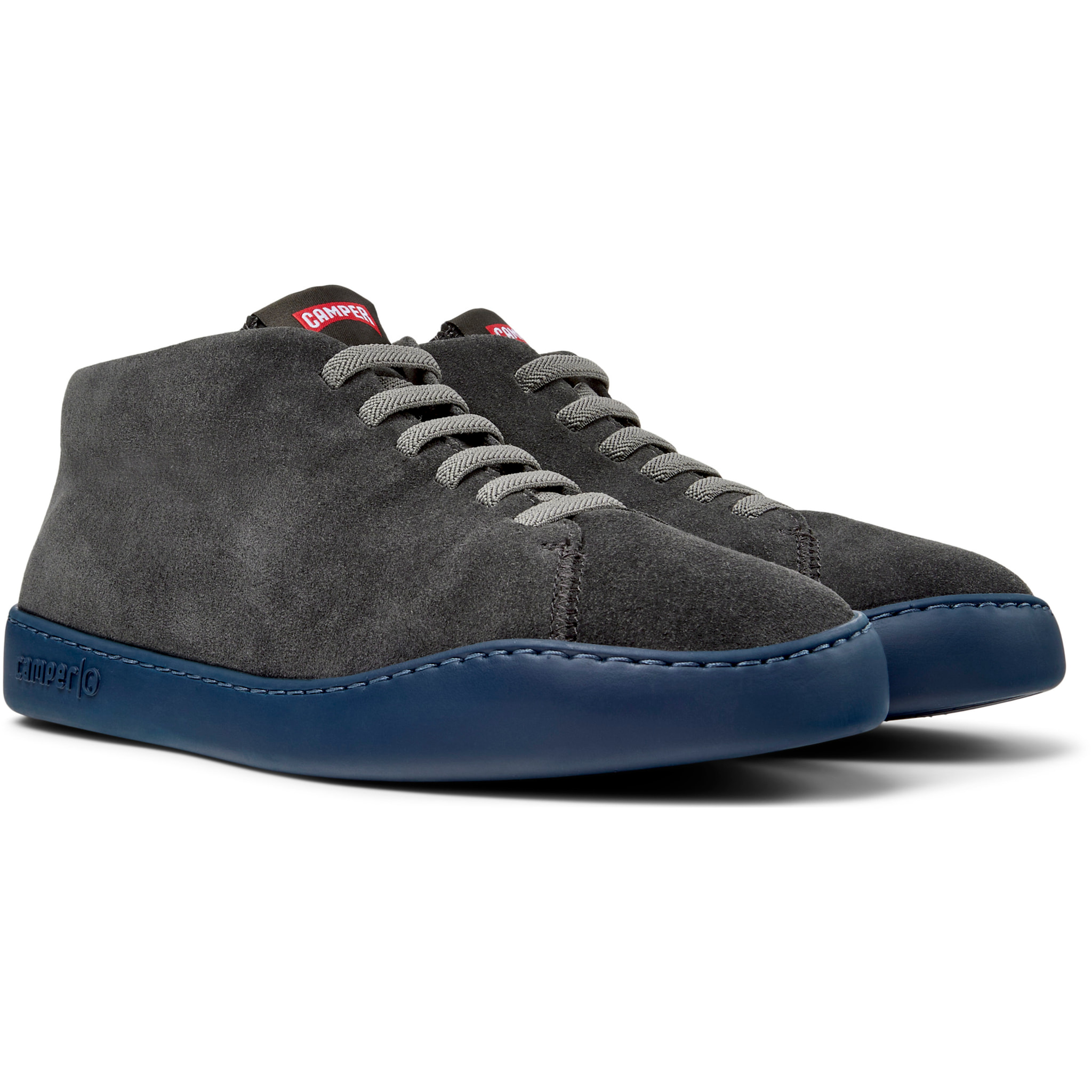 Sneakers - CAMPER Peu Touring - Grigio - Pelle scamosciata