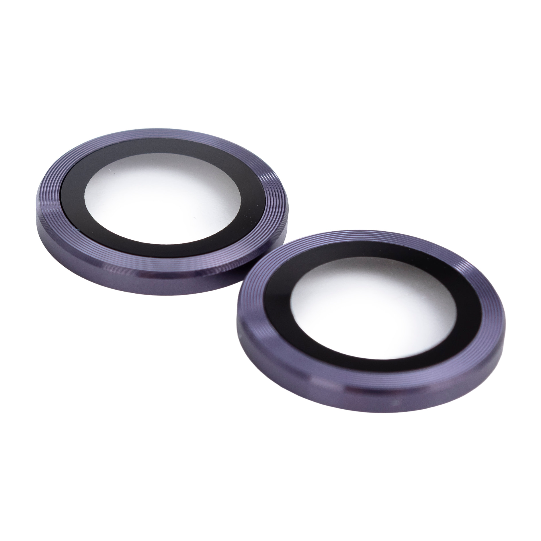 Protectores individuales de cristal templado para cámara de iPhone 16 / 16 plus.