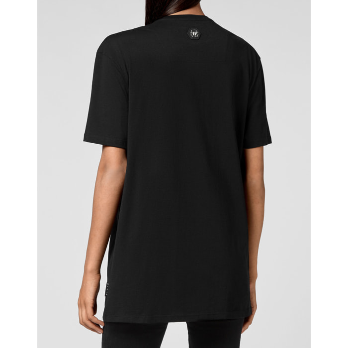 PHILIPP PLEIN T-Shirt Round Neck SKULL