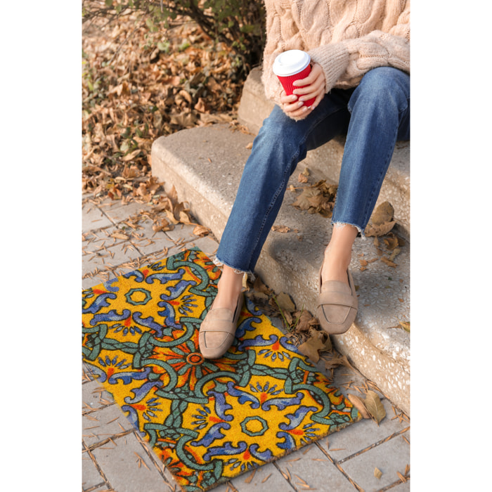 Zerbino 60x40 Excelsa – Trinacria, Fibra di Cocco Multicolore