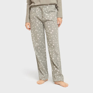 Pigiama lungo da donna little star