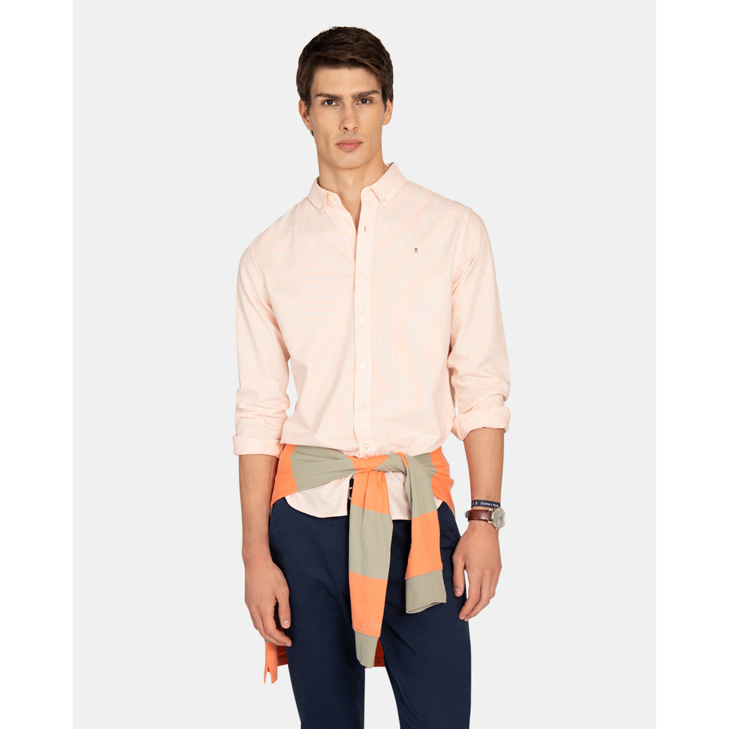 CAMISA MEDITERRANEO STRIPED OXFORD
