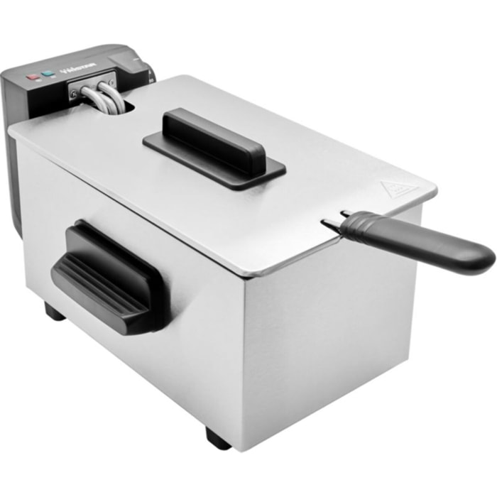 Friteuse semi-professionnelle TRISTAR 3L revetement acier inox