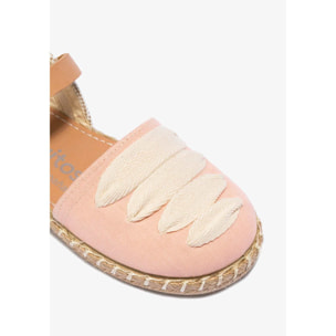 Espadrillas rosa da bambina