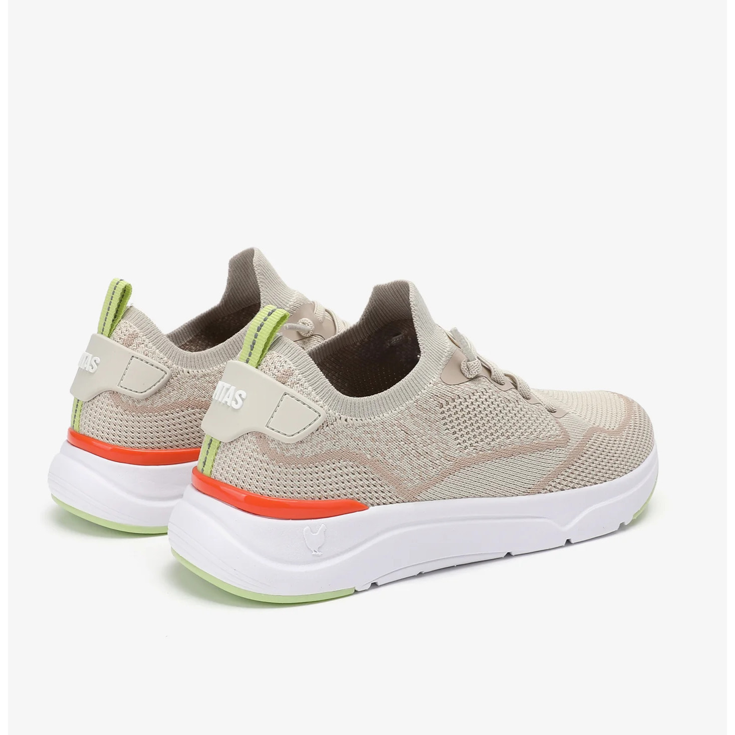 Zapatillas Cue Mujer Beige