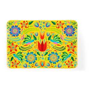 Set 6 Tovagliette Excelsa – Mexican Flowers, Plastica Multicolore