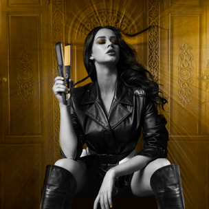 Fer à lisser - elite gold premium styler - 65 w