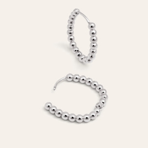 Orecchino Dana Dots in Acciaio