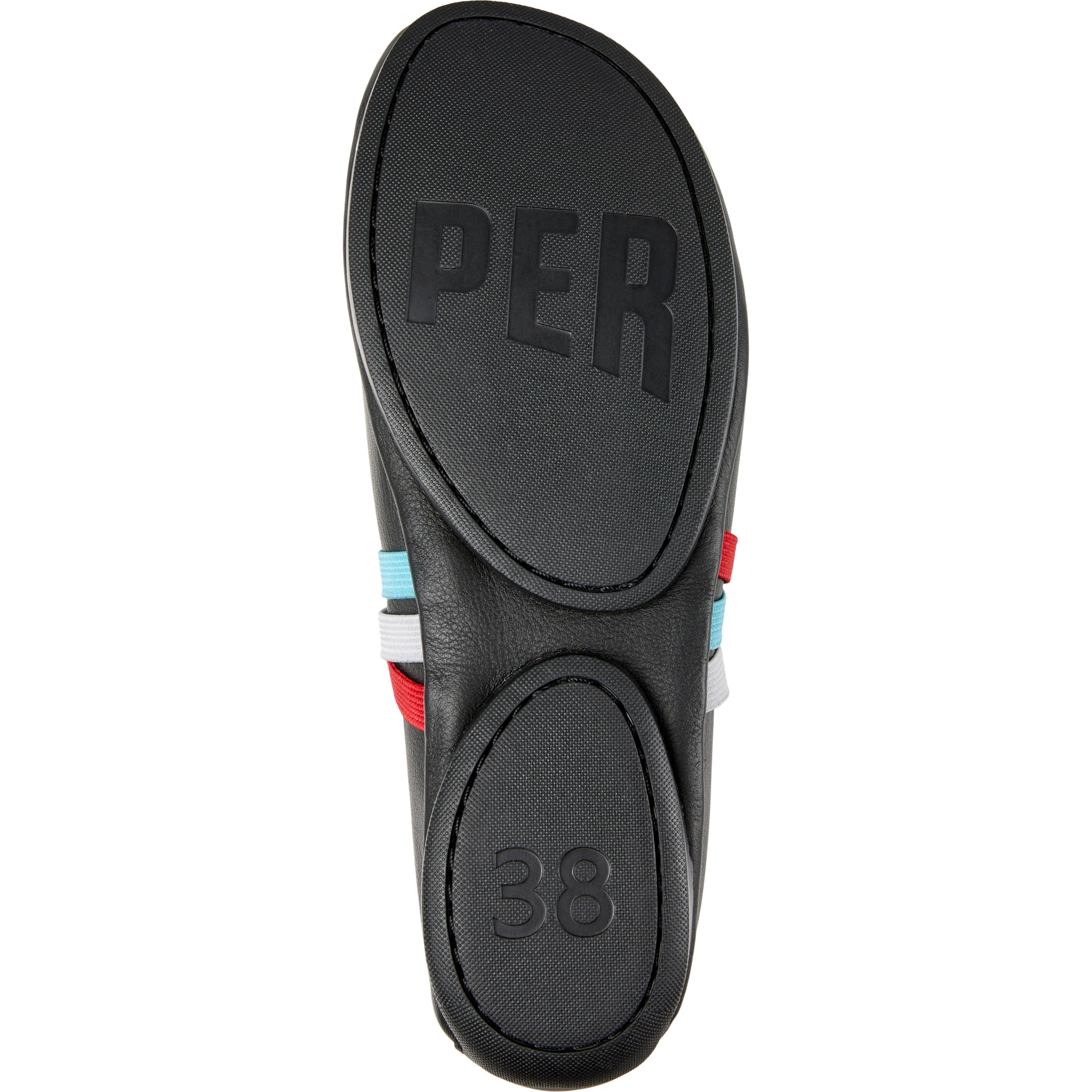 Bailarinas - CAMPER Right Nina Twins - Negro - Cuero liso