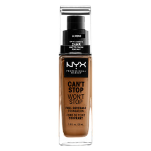 NYX Professional Makeup Can't Stop Won't Stop Fond de teint Almond