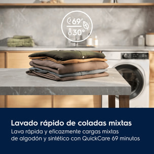 Electrolux Lavadora de libre instalación Serie 700 SteamCare de 9.0 kg EFI7394N2B