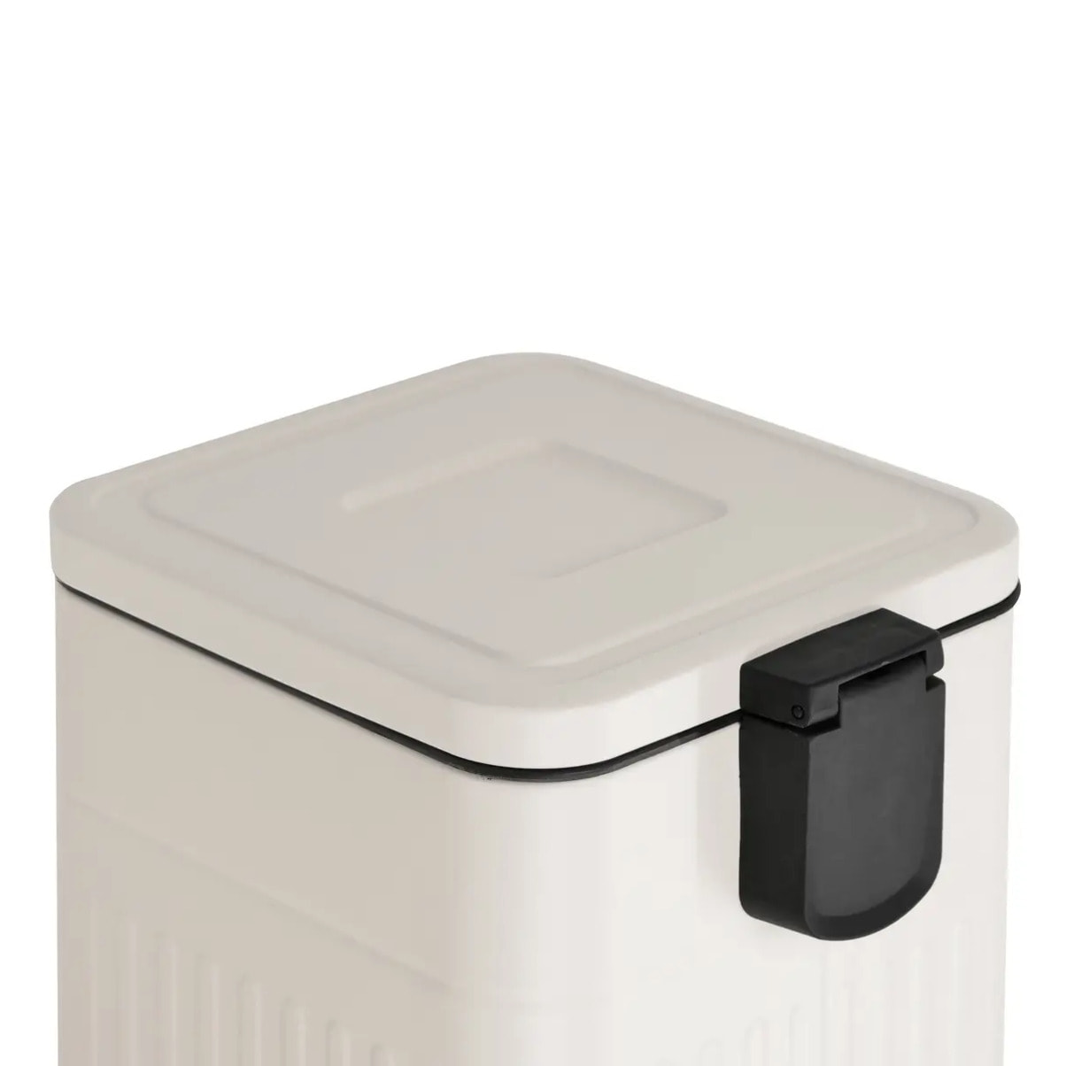 Poubelle Nova avec Pedale 30L Beige 35x27x58 cm