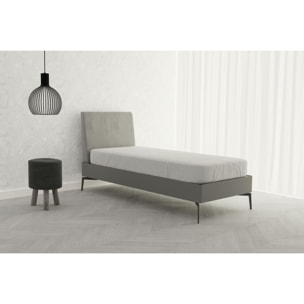 LENZUOLO SOTTO CON ANGOLI 35CM ELEGANT MICROFIBRA MADE IN ITALY - SINGOLO BIANCO