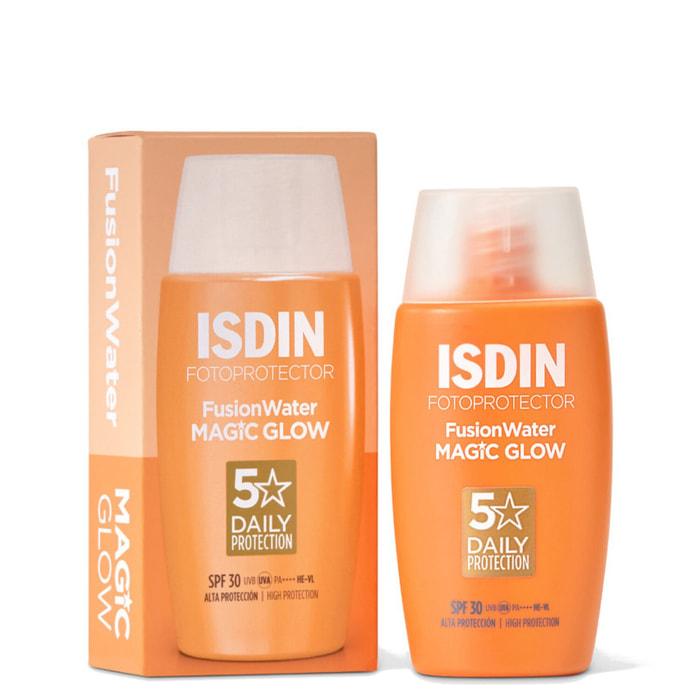 Fusion Water Magic Glow SPF30 - Crème Solaire Visage 50 ml