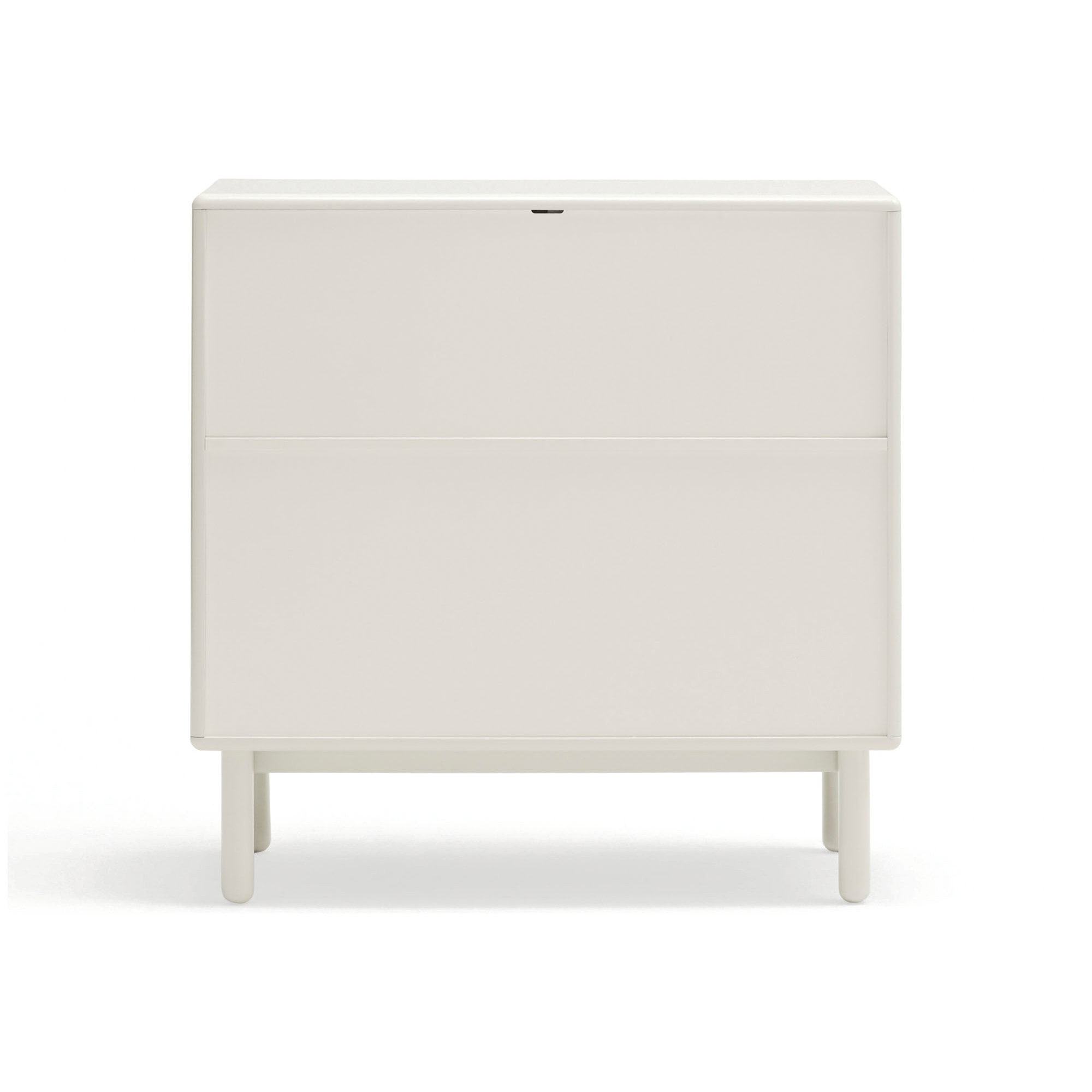 Cómoda Corvo 4 cajones crema