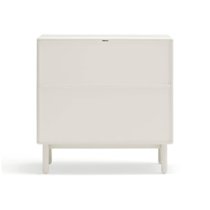 Cómoda Corvo 4 cajones crema