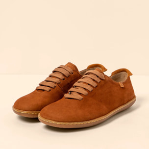 Zapatillas N296 NOBUCK LAVADO CUERO/EL VIAJERO color Cuero