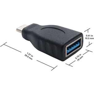 Adaptateur USB A/USB C ESSENTIELB USB-A vers USB-C