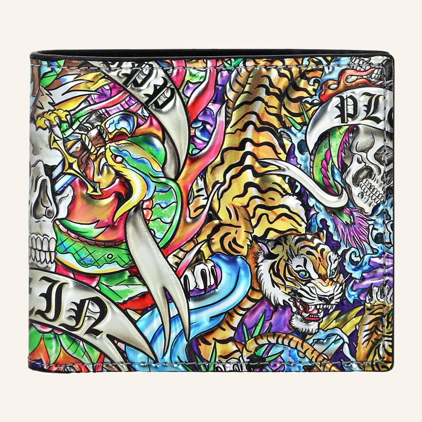 PHILIPP PLEIN French Wallet TATTOO