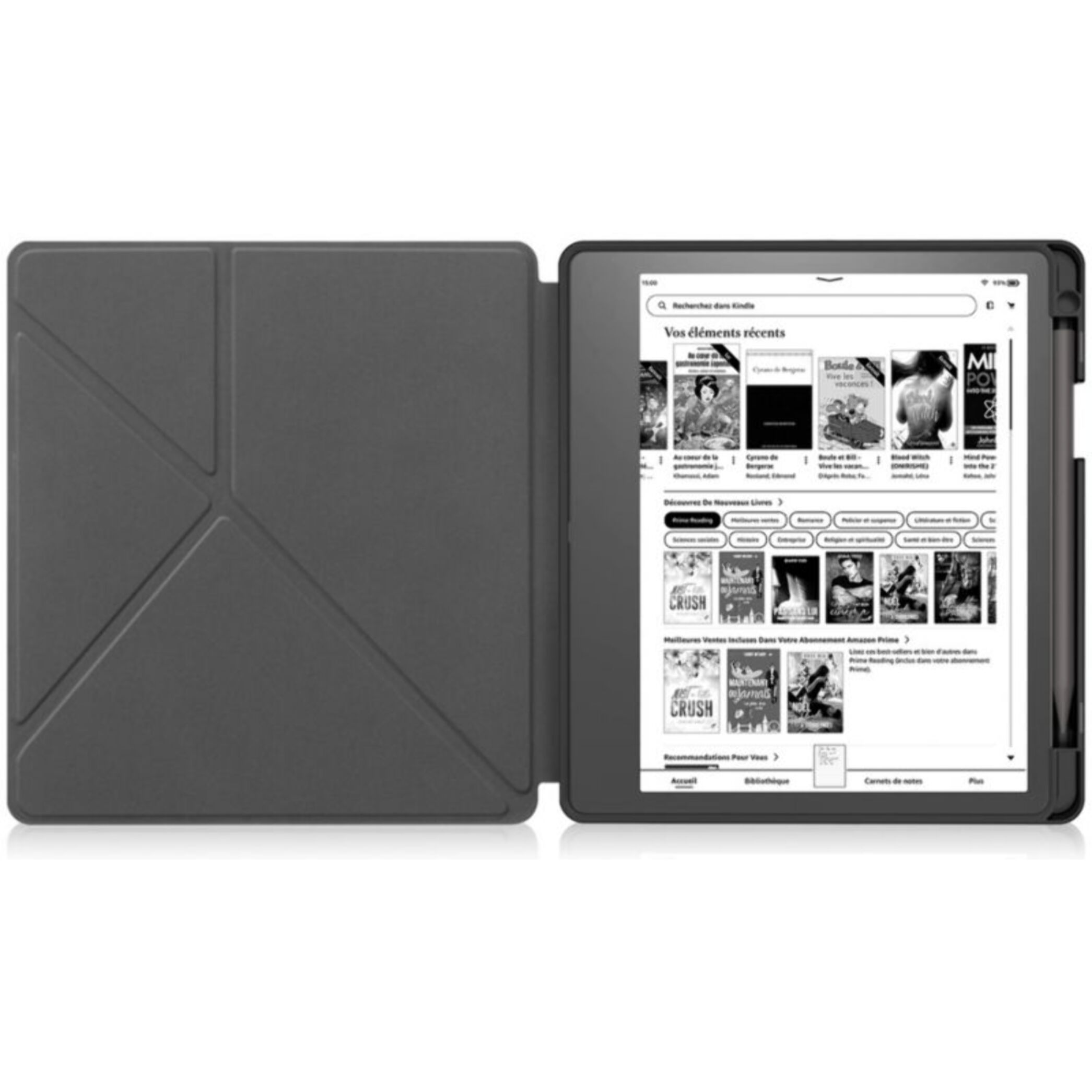 Etui IBROZ Origami Kindle Scribe - 2024 noir