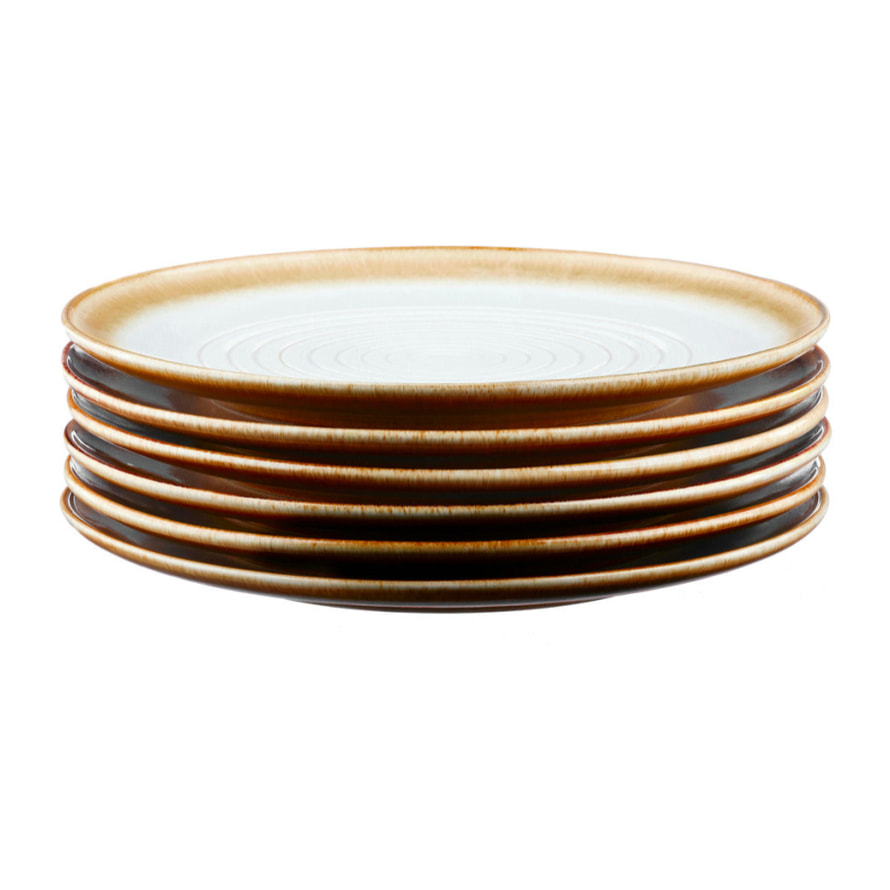 Assiette COSMOS Ø27,5cm - 6 pièces - Crème