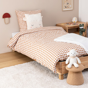 Lampe enfant champignon Luck bois H23cm