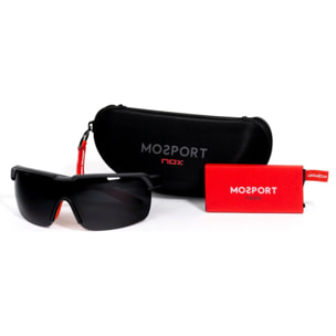 Gafas Deportivas NOX/MO FIGNON Tempo Negro/Rojo