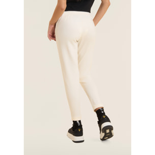 Pantaloni Sportivi Cropped con risvolto e strass FREDDY