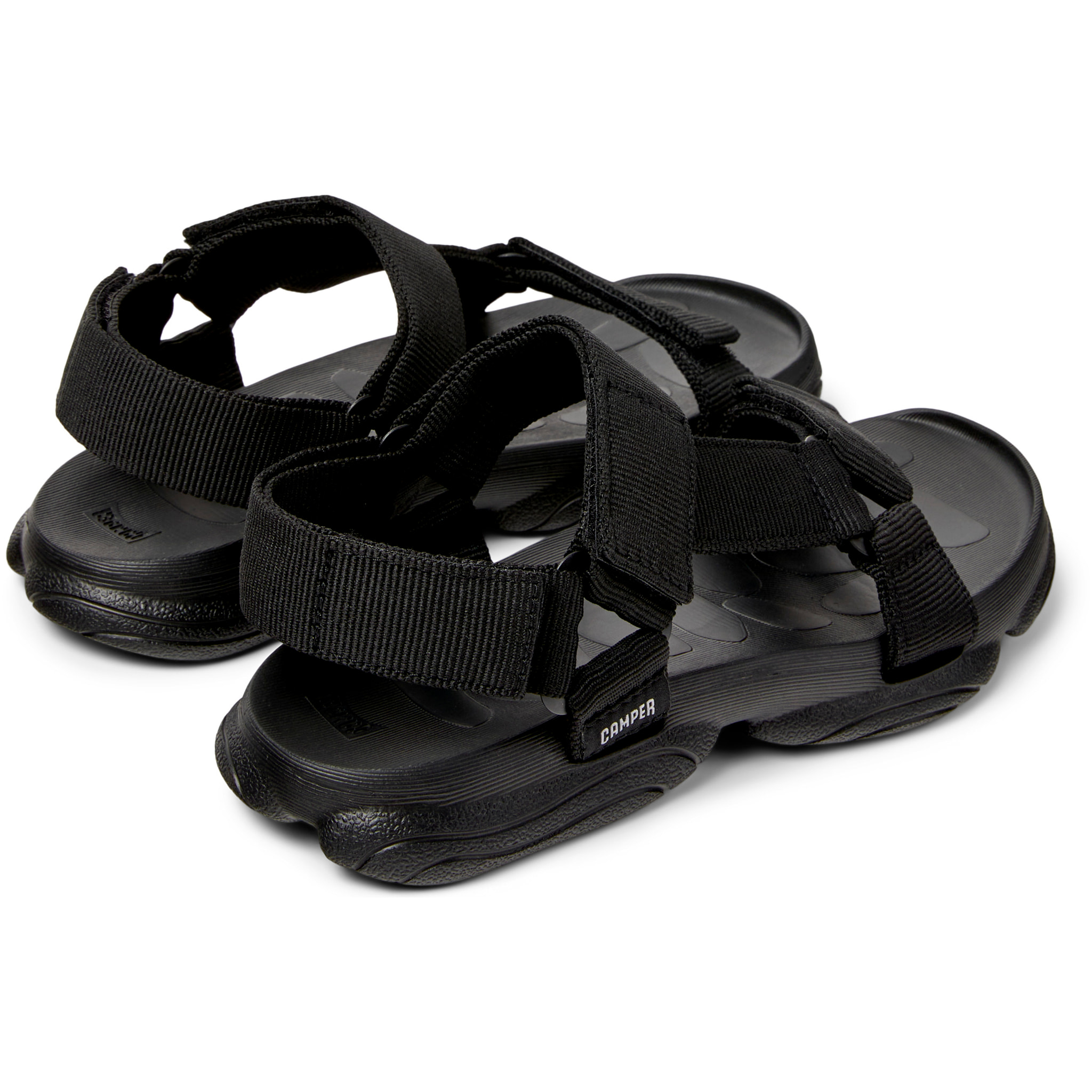 Sandalias - CAMPER Karst Sandal - Negro - Textil técnico