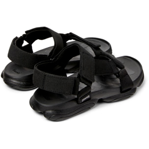 Sandalias - CAMPER Karst Sandal - Negro - Textil técnico