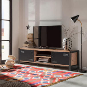 Meuble TV industriel 180 cm MARLIN