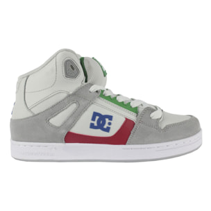 Zapatillas Sneaker DC SHOES Pure high-top ADBS100242 GREY/GREY/GREEN (XSSG)