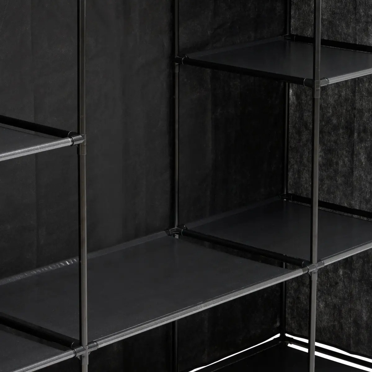Penderie Dressy rectangulaire 155x165cm noir