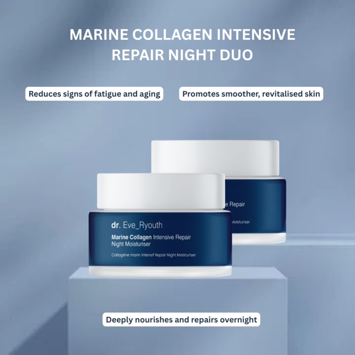 Crema de noche con colágeno Duo