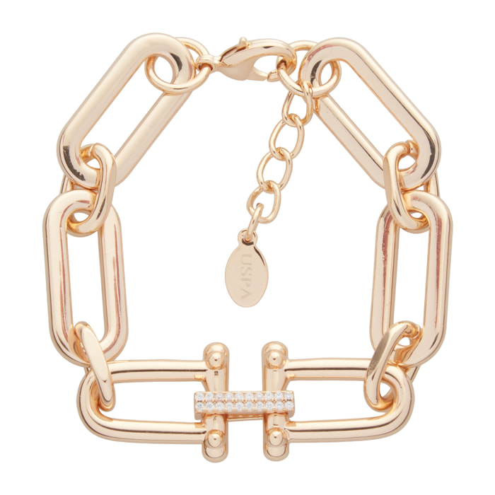 Bracciale U.S. Polo Assn. In metallo placcato oro