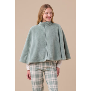 Poncho donna eco pelliccia articolo lurex Noidinotte