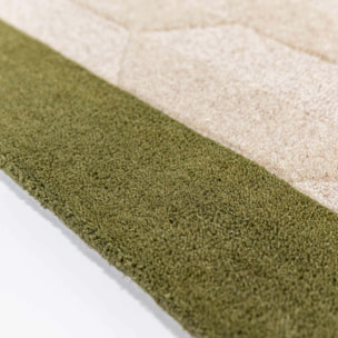 Tapis en laine à bordure APEX