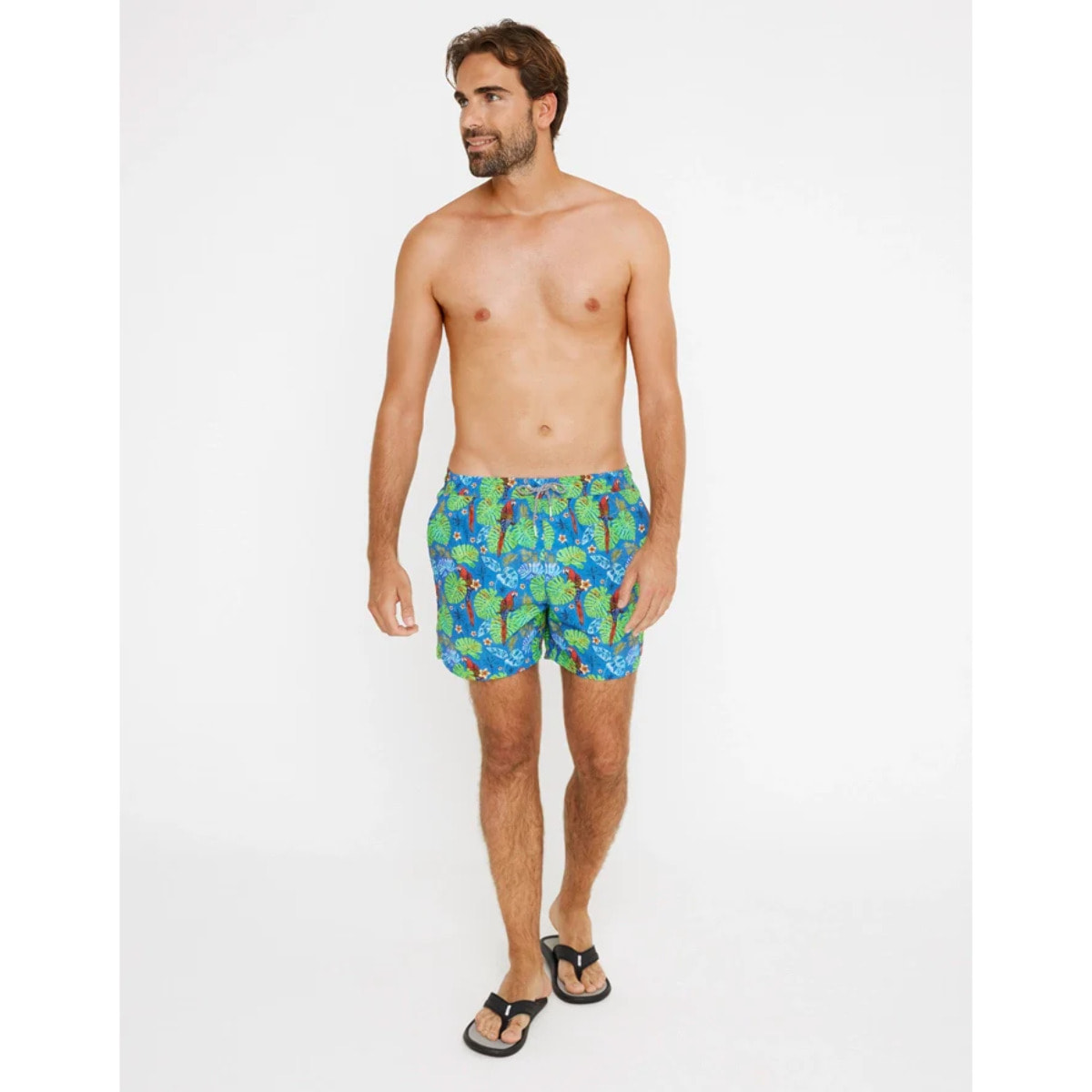 Bañador Corto Azul - Yellow