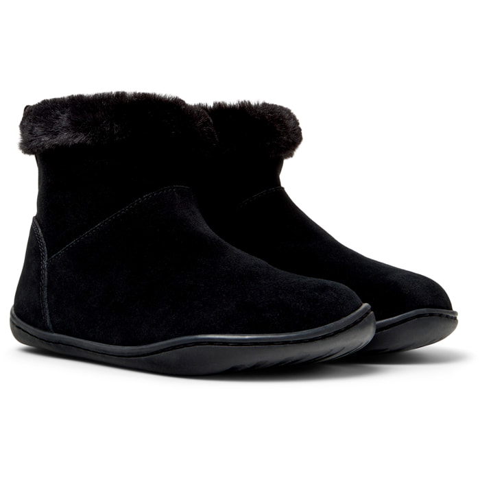 Botines - CAMPER Peu Cami - Negro - Piel de ante