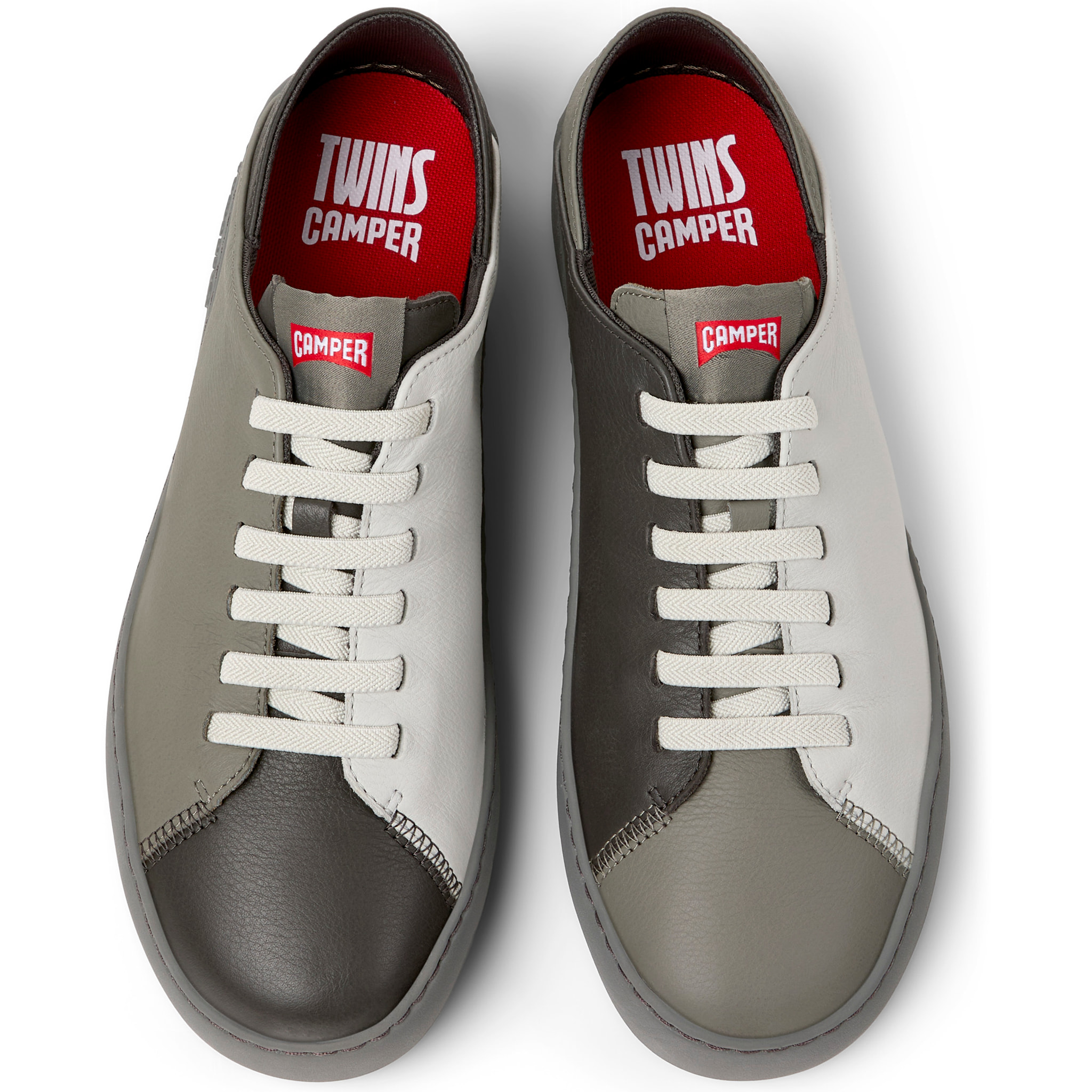Sneakers - CAMPER G3D Peu Touring Twins - Grigio - Pelle liscia