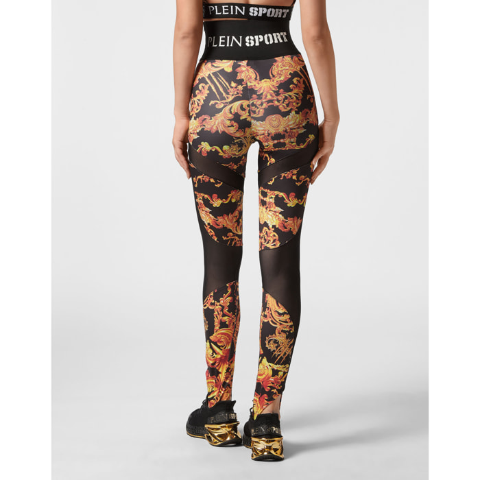 PLEIN SPORT Sport Leggings BAROQUE