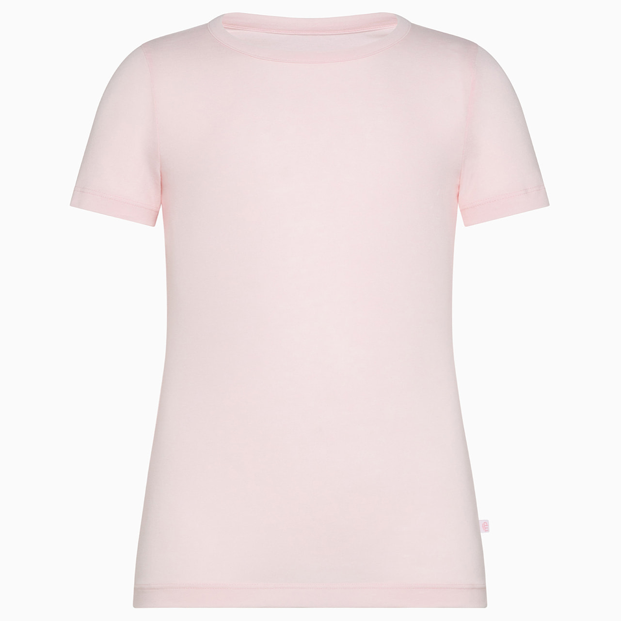 T-shirt girocollo bimba in caldo cotone organico