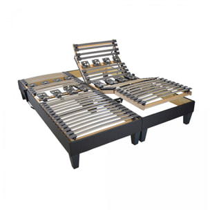 Ensemble Electrique Rochereau | 2 Matelas + 2 Sommiers | 2 x 80 x 200 cm