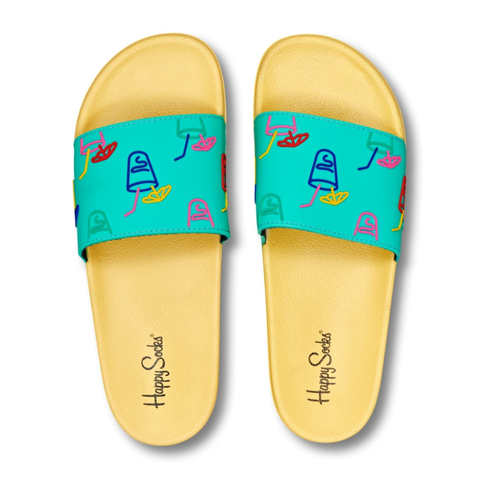 Chanclas pool slider lemonade