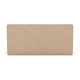 Alya - canapé 2 places en simili - Beige