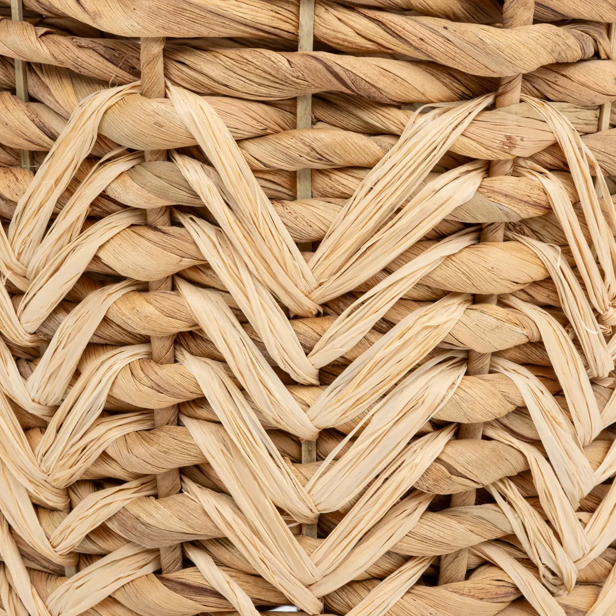 Vase rond jacinthe d'eau H35cm marron